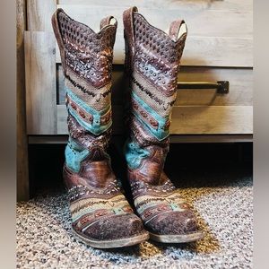 Womens corral boots size 7.5